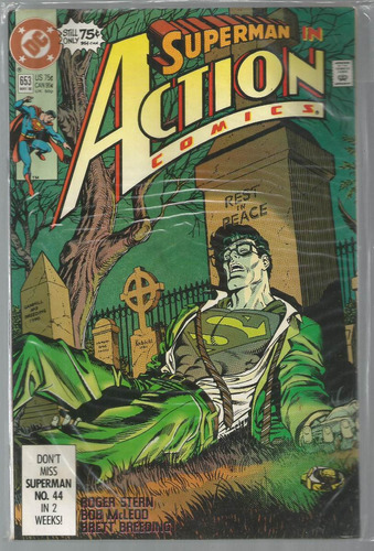 Superman In Action Comics 653  Bonellihq Cx257 R20