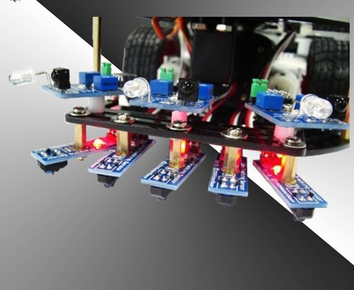 Sensor Infrarojo Tcrt5000 Robot Arduino Seguidor De Linea