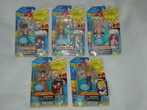 Dragon Ball Z Vegito Bu Gotenks Vegeta Y Gohan 5 Figs Nuevas