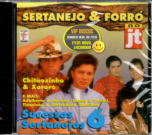 Cd Chitãozinho E Xororó No Jt Sertanejo E Forró - Lacrado!!