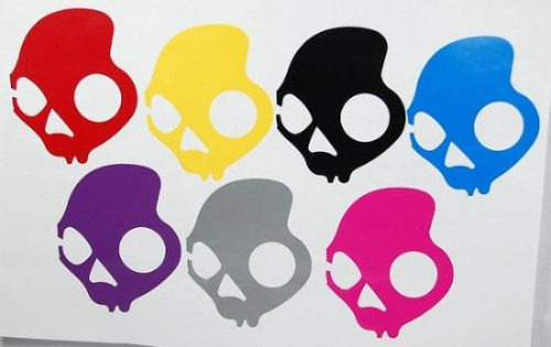 Stickers Skull Candy Autos Motos Table Laptop Mde