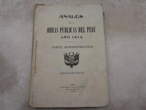 Mercurio Peruano: Boletin Obras Publicas 1912 L25 Ob1ss