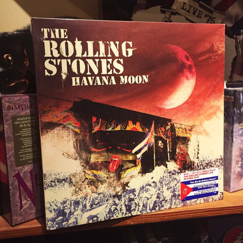 The Rolling Stones Havana Moon 3 Vinilos + Dvd