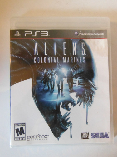 Ps3 Playstation Aliens Colonial Marines Videogame Accion (Usado)