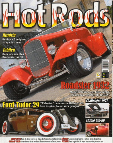 Hot Rods Nº75 Ford Roadster 1932 Tudor 1929 Challenger 1971