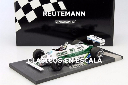 Williams Ford Fw07b 1980 Carlos Reutemann F1 Minichamps 1/18