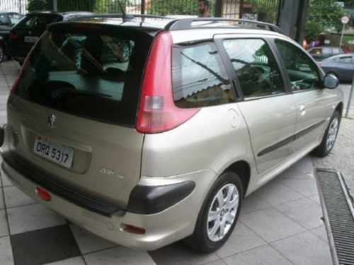 Peugeot 206 Sw 1.4 Presence Flex 2006 Prata