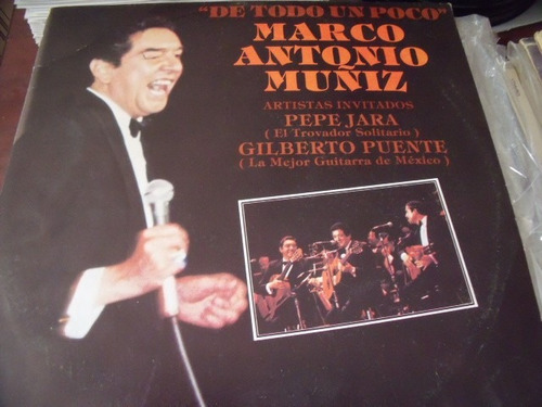 Lp Marco Antonio Muñiz, De Todo Un Poco, (Usado)