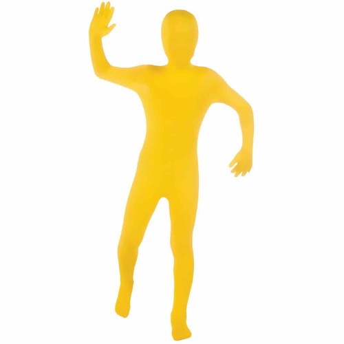 Disfraz Para Niño Enterizo Amarillo Talla: L Halloween 