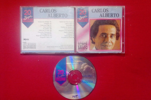 Cd Original - Carlos Alberto - 20 Super Sucessos