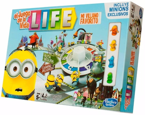Minions Life Mi Villano Favorito Juego De Mesa Hasbro Edu