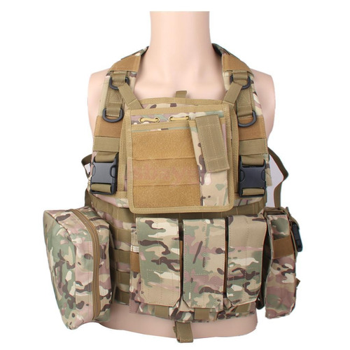 Chaleco Chaqueta Táctico Militar Airsoft Paintball Swat Moll