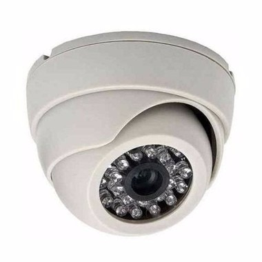 20 Camera Segurança Dome Infra Vermelho 24 Leds 20mts