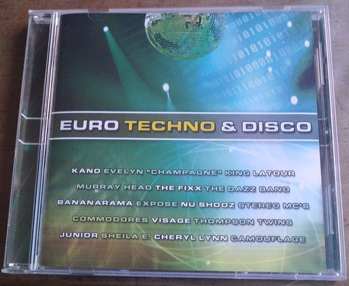 Euro Techno & Disco Cd Megararo Hecho En Mexico En 2005 Sp0