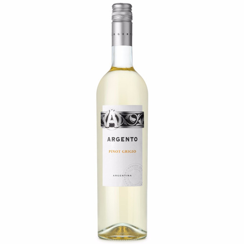 Argento Clasico Pinot Grigio 750ml- Bodega Argento -6x750ml.