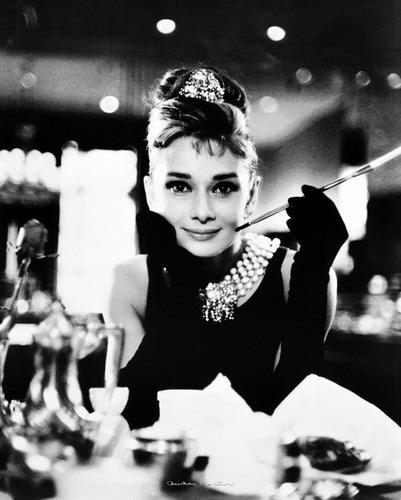 Poster De Audrey Hepburn - Breakfast At Tiffanys - 50 X 40