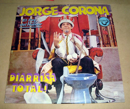 Jorge Corona Diarrisa Total! Vinilo Lp Excelente / Kktus