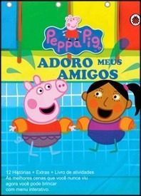 Dvd Filme Peppa Pig: Adoro Meus Amigos Dublado