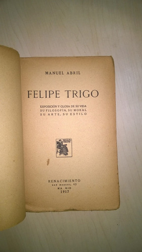 Felipe Trigo - Manuel Abril