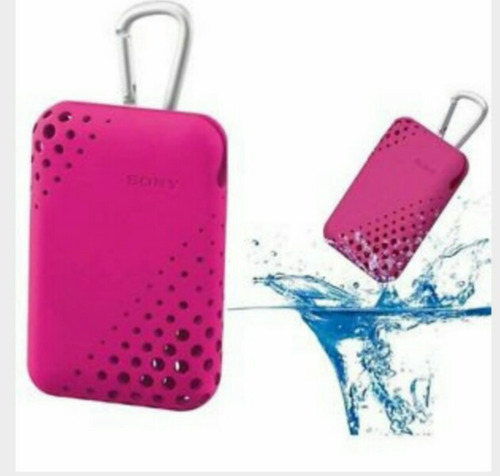 Case Para Câmera Sony Lcs-thu (pink / Preta)