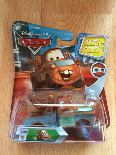 Disney Pixar Cars Mate Con Cofre Azul Mater Chase # 134