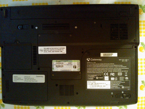 Laptop Gateway Mod. Ma1 M460 (Usado)