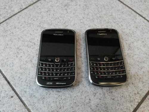 02 Celulares Blackberry 9000 Não Testados ( Usados )