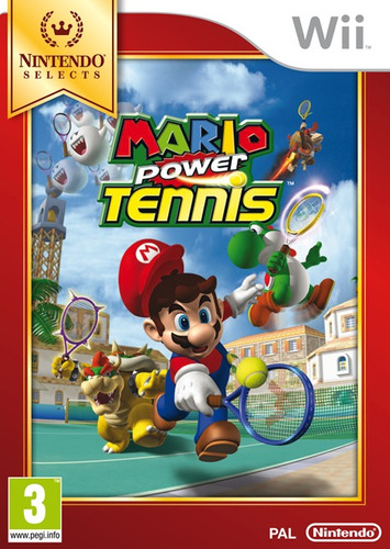 Mario Power Tennis - Juego Wii - Edición Especial