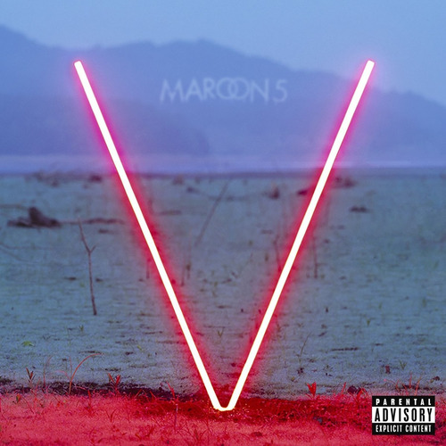 Maroon 5 V Vinilo Color Rojo Importado De 180 Gramos