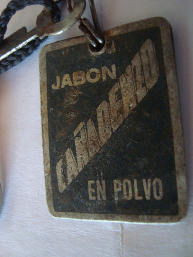 Jabon Cañadenzo Rosario Llavero Antiguo Giampietro Propagand