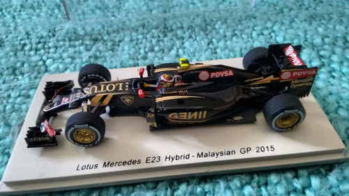 Lotus E23 2015 Pastor Maldonado 1/43 ¡de Colección!