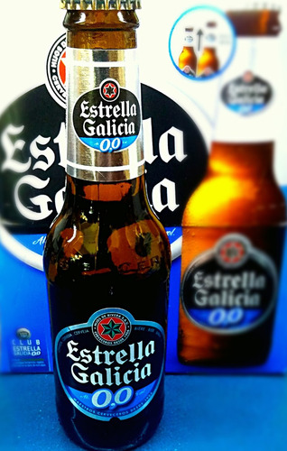 Cerveza Estrella Galicia 0,0 -sin Alcohol-x 250 Cc X12 Unid