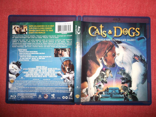 Cats & Dogs Perros Y Gatos Blu-ray Usa Dob Sub Mdisk