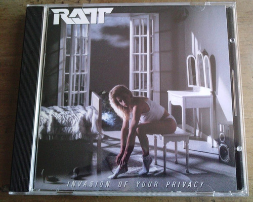 Ratt Invasion Of Your Privacy Cd U.s.a. 1a Ed 1985 C/booklet