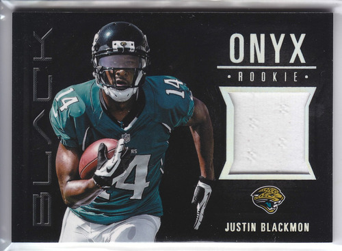 2012 Black Onyx Rookie Jersey Justin Blackmon /299 Jaguars