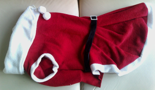 Disfraz Vestido Santa Claus Talla 10 Perra Grande Navidad