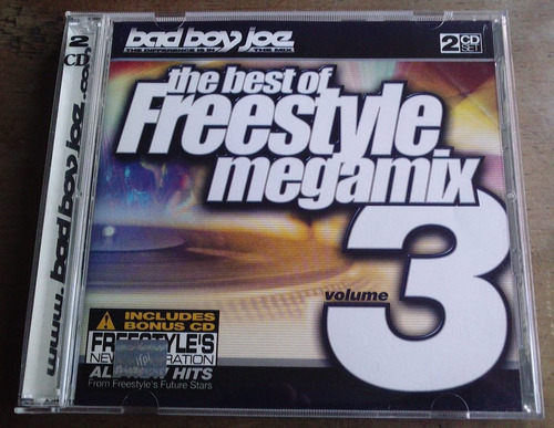 Bad Boy Joey The Best Of Freestyle Megamix Vol 3 Cd Doble