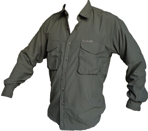 Camisa Explora Secado Rapido Pesca Trekking Cargo Ventilada