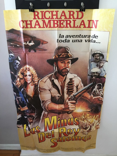 Afiche De Cine Original - Las Minas Del Rey Salomon (grande)