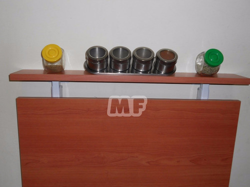 Mesa Rebatible Plegable Cocina Desayunador Mueble Funcional