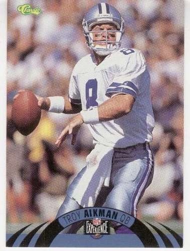 1996 Experience Troy Aikman Dallas Cowboys