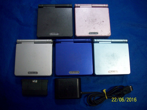 Game Boy Advance Sp Nintendo +varios Jogos Escolha Cor!