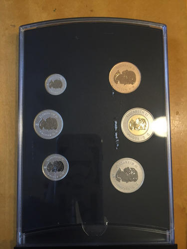 Can-s24 Set 7 Monedas Canada 2013 Specimen Ayff (Usado)
