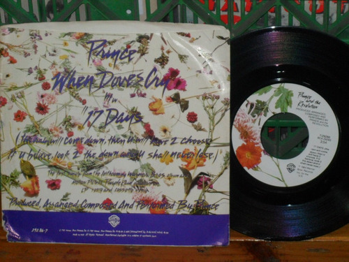 Prince When Doves Cry '84 Simple 7 Vinilo Us Funk Soul Disco