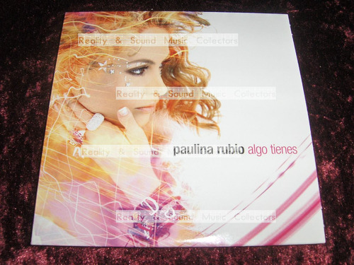 Paulina Rubio Algo Tienes Cd Single Original De Coleccion