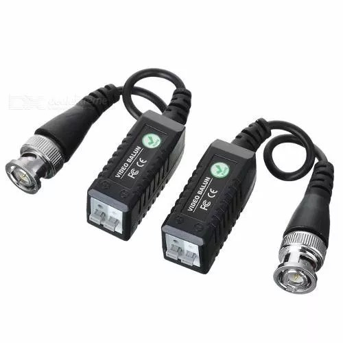 Video Balun Ahd Hdcvi Ahd Hdtvi Conectores Dc