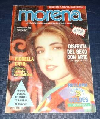 Revista Morena Gente 1994 Fiorella Cayo Menudo Migraña Toros
