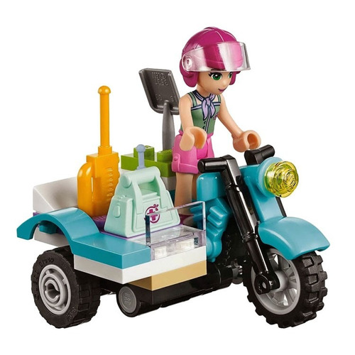 Lego Friends First Aid Jungle Bike Selva En Moto 41032