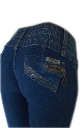 Calça Jeans Feminino Biotipo Levanta Bumbum Tam 38 Ref 1537