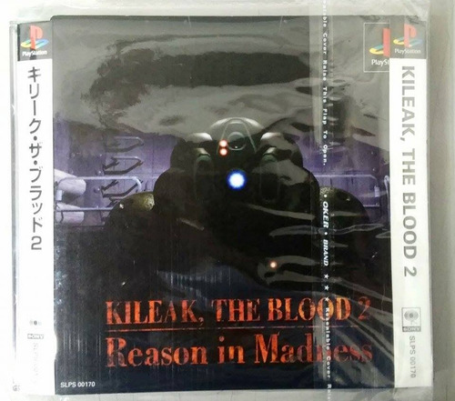 Jogo Kileak The Blood 2 Playstation Ps1 Psx Jap Frete Grátis